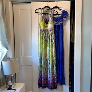 Two long summer dresses